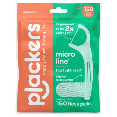 Dental Floss Picks - 덴탈 플로스 마이크로민트 덴탈 플로스 픽