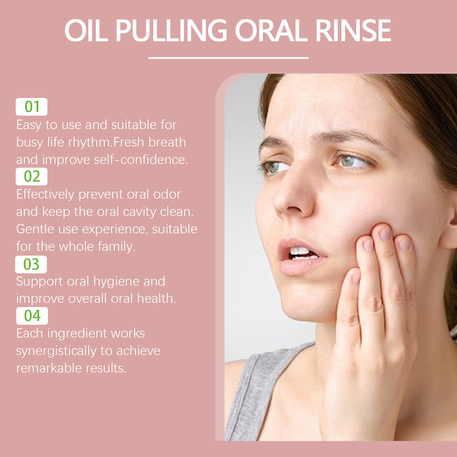 코코넛 당기는 오일 구강 세척제 구강 린스 무알콜 허브 - Teeth Whitening With Coconut Oil 리뷰 및 가격