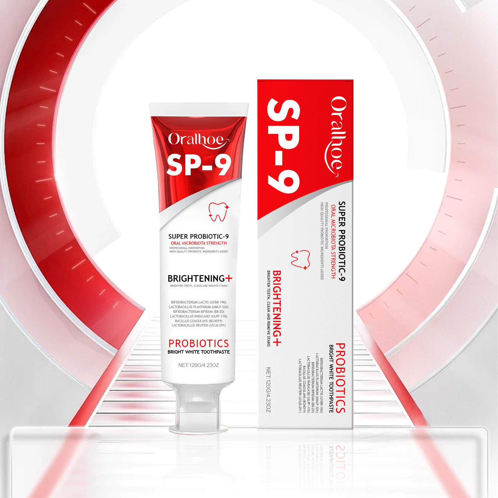 SP-9 프로바이오틱 치약은 치석 얼룩을 제거하고 황색 - Teeth Whitening Yellow Teeth 리뷰 및 가격