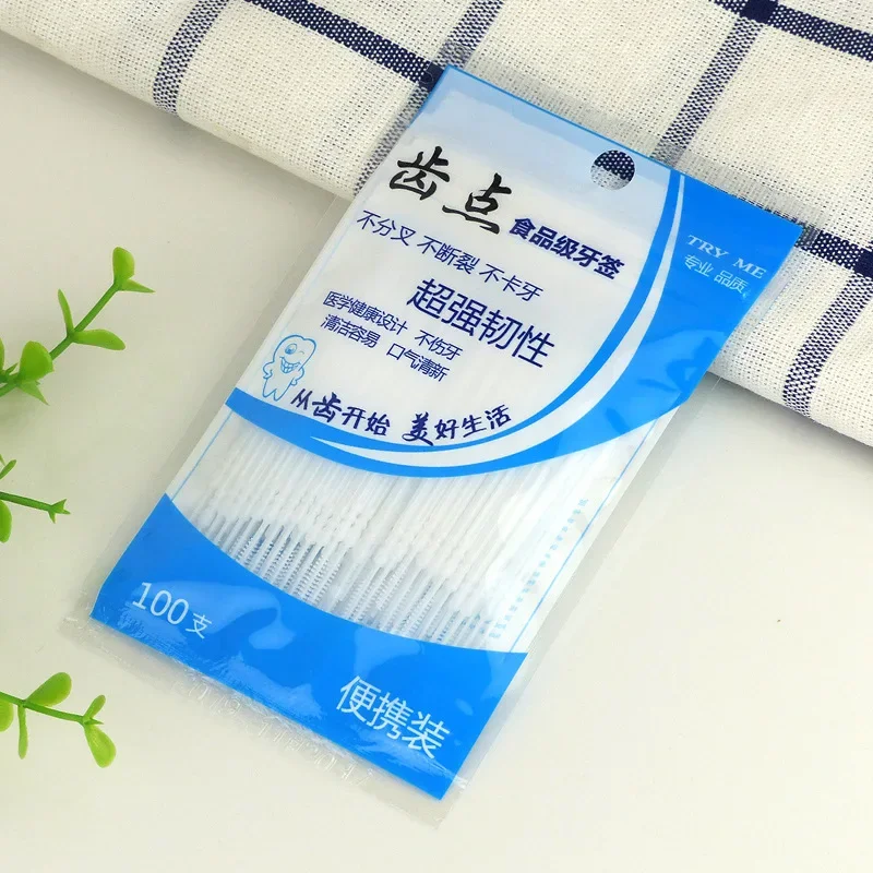 100PCS 양방향 치과 브러시 이쑤시개 구강 관리 치 - Dental Floss Picks 리뷰 및 가격