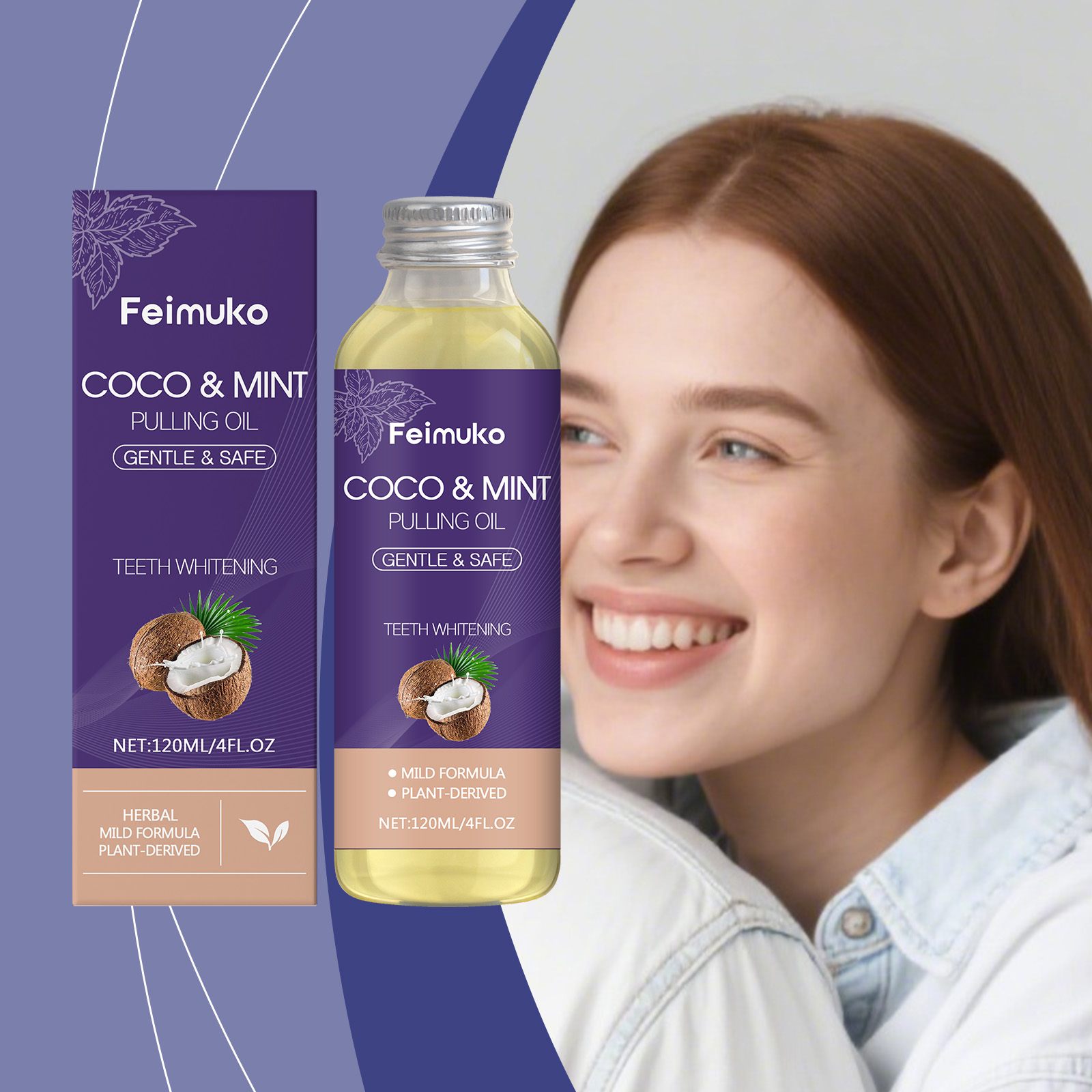 코코넛 오일 페퍼민트 풀링 오일 구강청결제 천연 식물  - Teeth Whitening With Coconut Oil 리뷰 및 가격