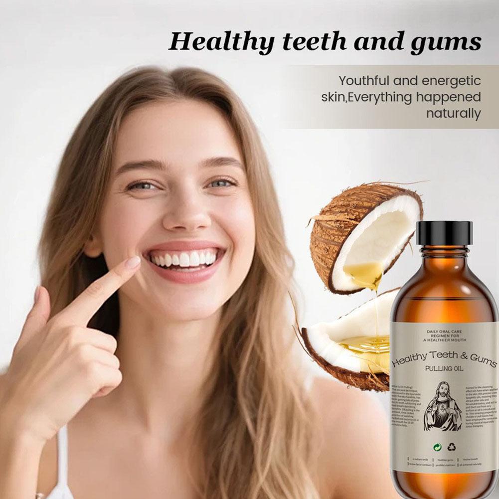 코코넛 민트 오일 풀링 구강청결제 알코올 프리 상쾌한  - Teeth Whitening With Coconut Oil 리뷰 및 가격