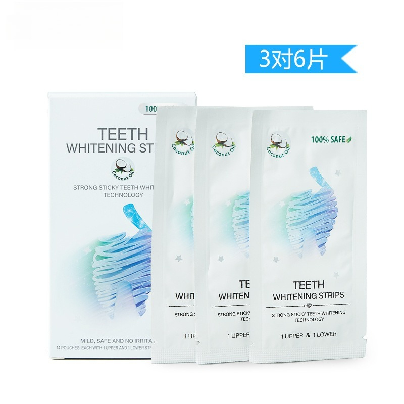 6D 뷰티 패치 코코넛 오일 6% 과산화수소, 치아 미 - Teeth Whitening With Coconut Oil 리뷰 및 가격