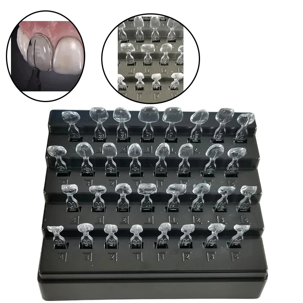 32 개/대 복합 수지 베니어 용 치과 금형 키트 광  - Teeth Whitening Moulds 리뷰 및 가격