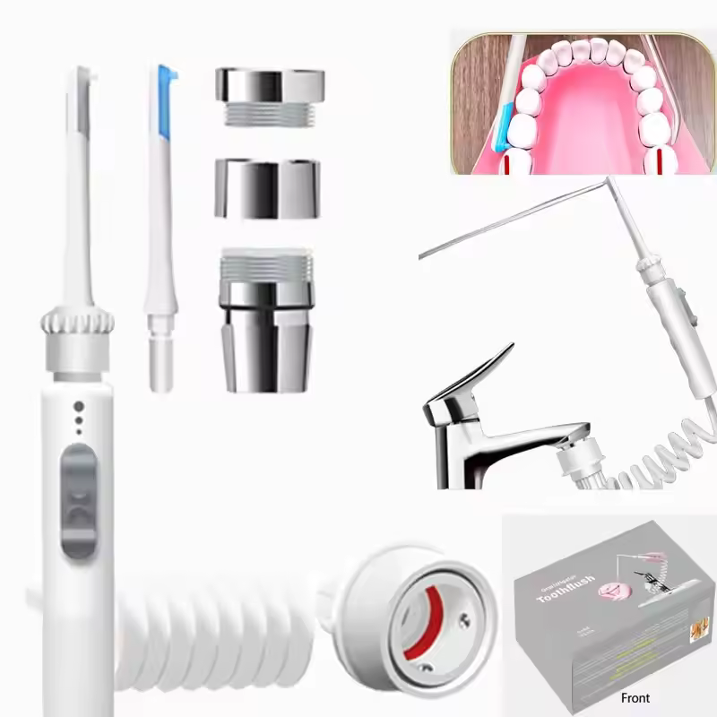 워터 덴탈 플로서 수도꼭지 구강 세정기 치실 덴탈 세정 - Dental Floss Picks 리뷰 및 가격