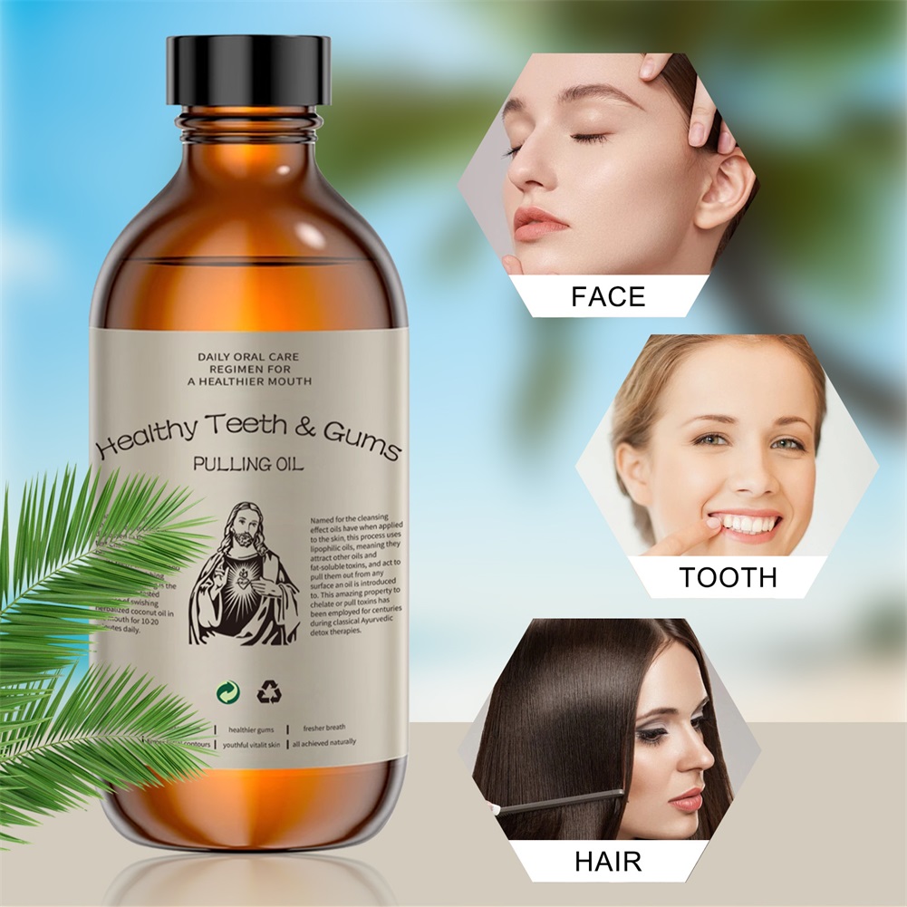 코코넛 풀링 오일 구강청결제 치아 미백 플라크 제거 자 - Teeth Whitening With Coconut Oil 리뷰 및 가격