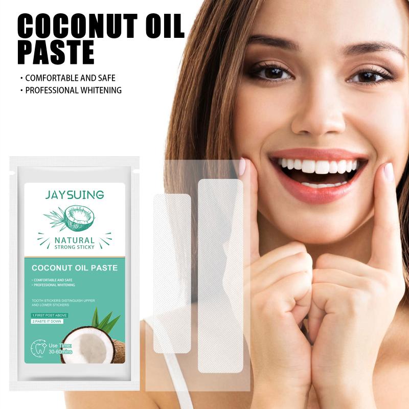 코코넛 오일 미백 스트립 - 얼룩 제거, 치아 미백,  - Teeth Whitening With Coconut Oil 리뷰 및 가격