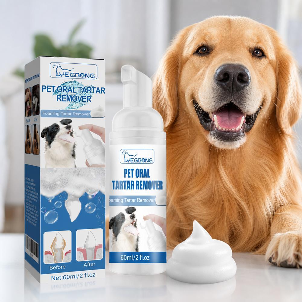 60ml 애완동물 구강 치석 제거 스프레이 딥 클렌징  - Teeth Whitening Yellow Teeth 리뷰 및 가격