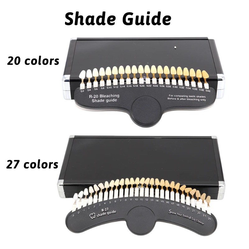 20/27 색상 3D 치과 실험실 미백 색상표 치아 미 - Teeth Whitening Shade Guide 리뷰 및 가격