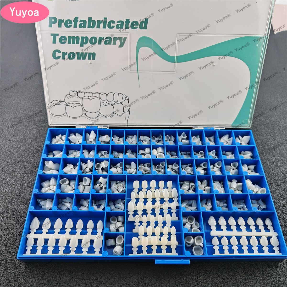 1 세트 치과 초경 치아 앞니 임시 크라운 몰드 가이드 - Teeth Whitening Moulds 리뷰 및 가격
